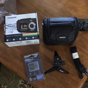 New waterproofing camera and accessories